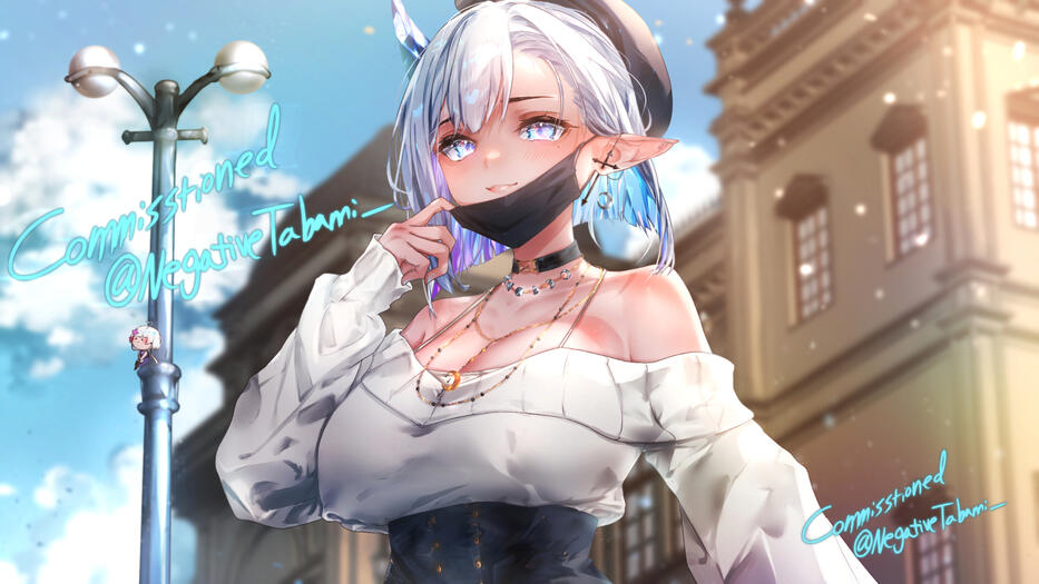 Stream live illustration_HalO Sweety(commissioned)